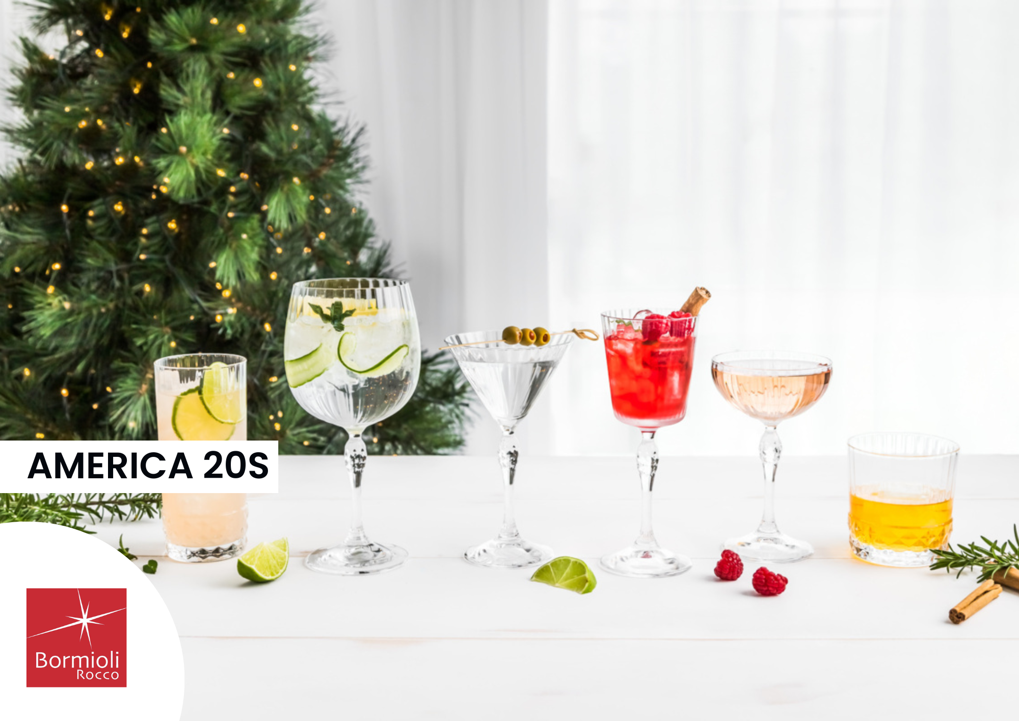 Cocktail America 20s avec Bormioli Rocco